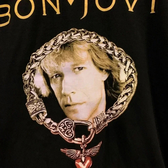 Bon Jovi  Because We Can 2013 Tour Concert T-Shirt - Picture 3 of 5